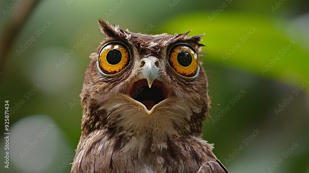Fototapeta premium Potoo --ar 16:9 --style raw --v 6.1 Job ID: 3f20dbf7-0e5e-49c6-a040-631323e572eb