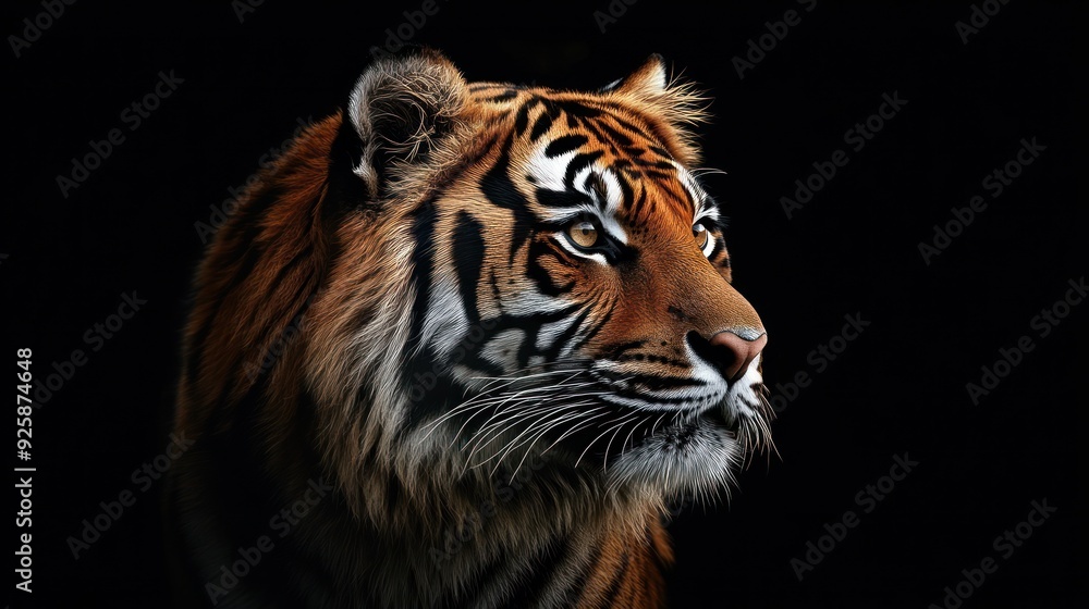 Naklejka premium Majestic Tiger Portrait