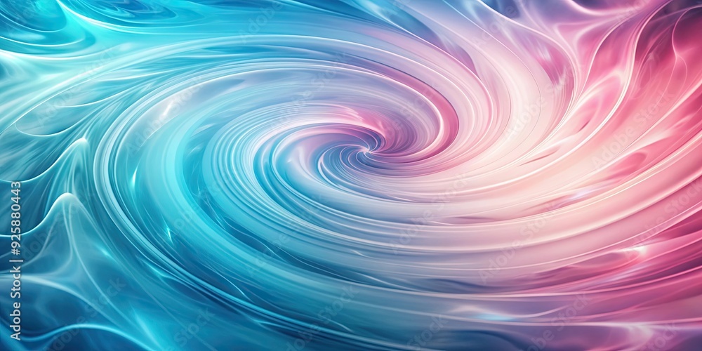 Fototapeta premium Soft abstract swirling ripples in blue and pink tones against textured wallpaper , abstract, background, soft, swirl, ripples