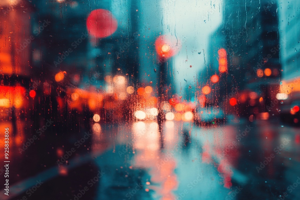 Blurred picture issue design mockup Blurred picture issue design mockup