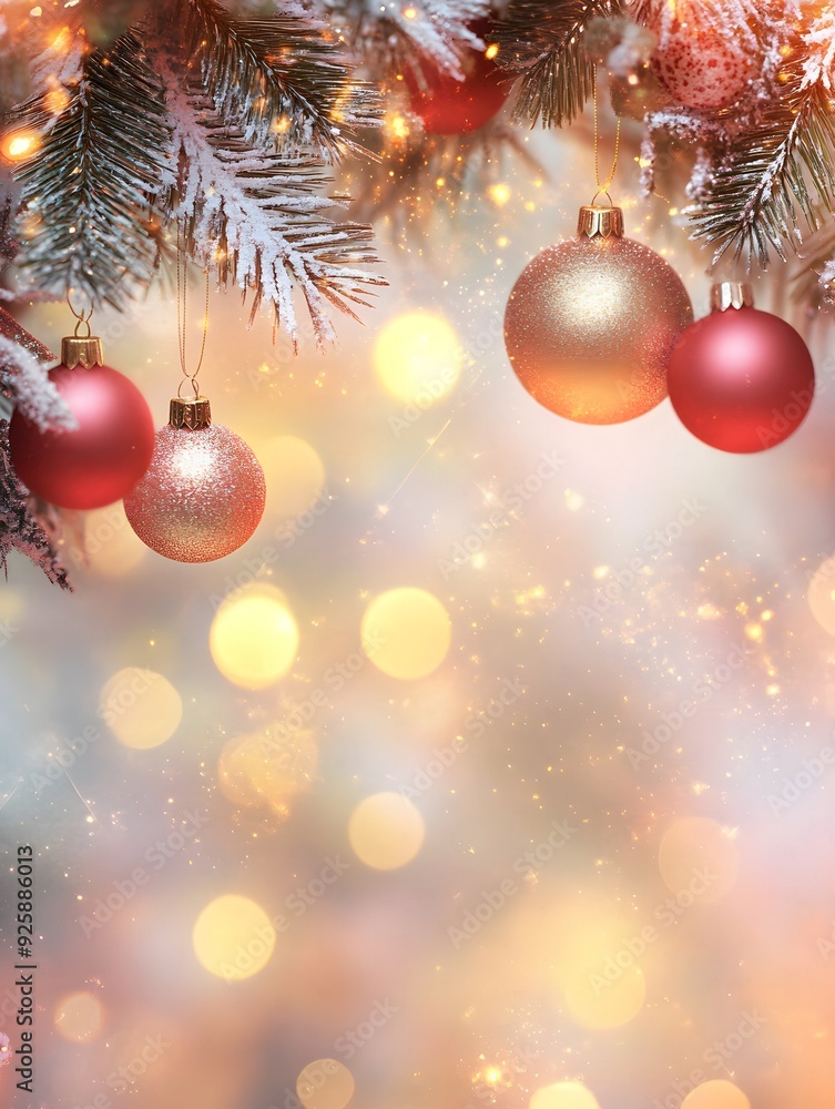 A soft, blurry Christmas background featuring a dreamy bokeh effect, creating a warm and festive holiday ambiance. A soft, blurry Christmas background featuring a dreamy bokeh effect, creating a warm and festive holiday ambiance.