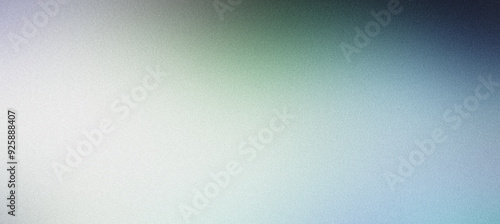 Grainy texture abstract background transitioning from white to blue grey