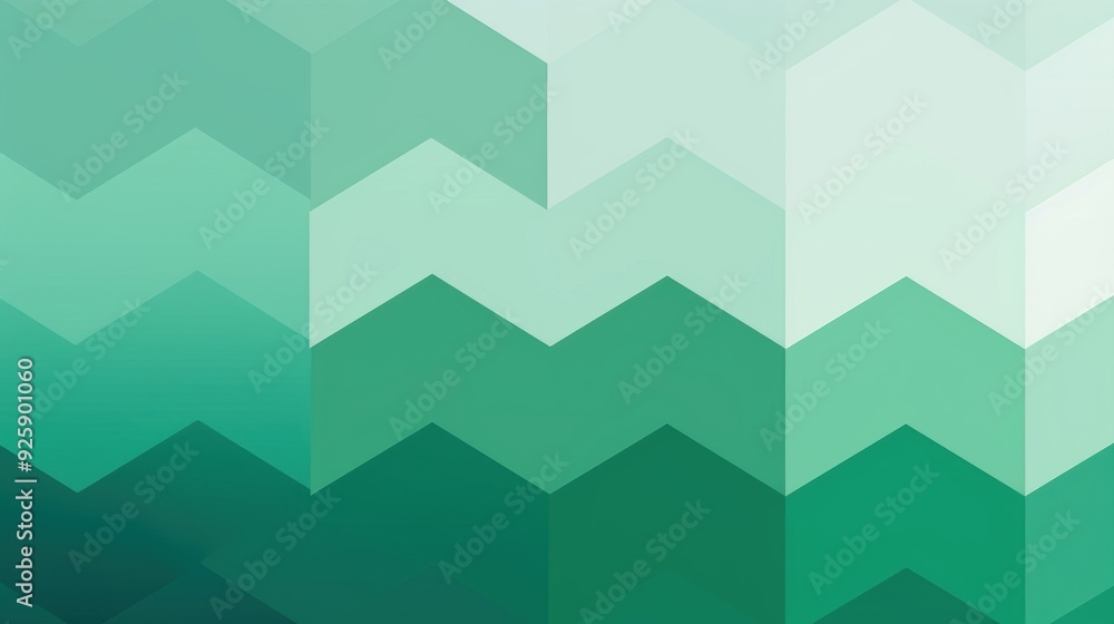 An abstract background featuring green gradient diamond-shaped blocks creates a modern and dynamic visual effect An abstract background featuring green gradient diamond-shaped blocks creates a modern and dynamic visual effect