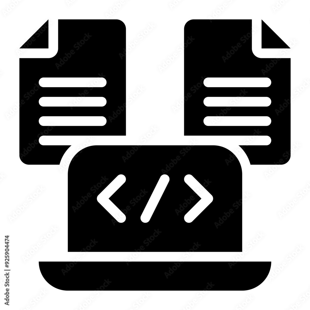 data, big data, programming, coding, application, software, algorithm glyph or solid icon data, big data, programming, coding, application, software, algorithm glyph or solid icon