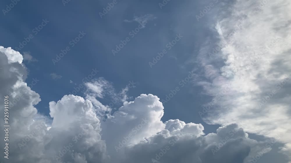 clouds with blue sky background 4k video clouds with blue sky background 4k video