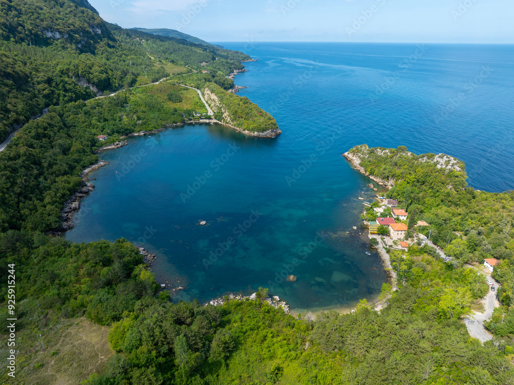 Beautiful landscape of Gideros Bay - Cide, Kastamonu, Turkey Beautiful landscape of Gideros Bay - Cide, Kastamonu, Turkey