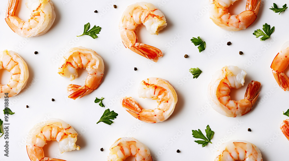 Shrimp Pattern Shrimp Pattern