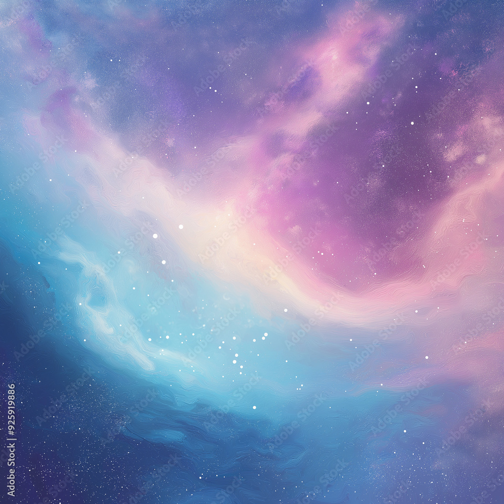 a cosmic background with swirling pastel galaxies and stars a cosmic background with swirling pastel galaxies and stars