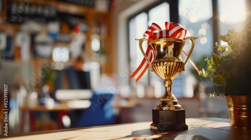 The Golden Trophy in Office photo