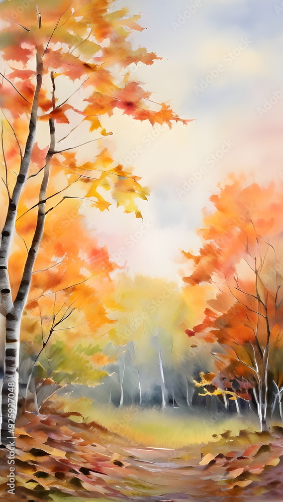 autumn forest autumn forest