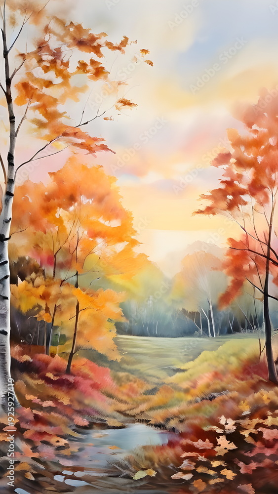 autumn forest autumn forest