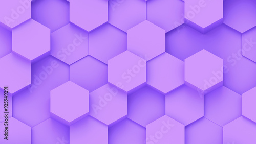 Purple hexagons geometric b...