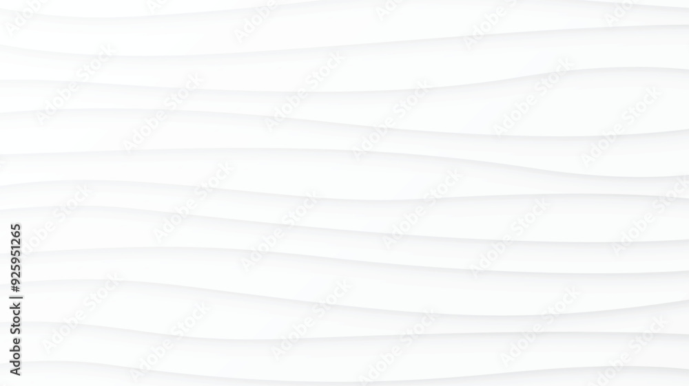 Minimal smooth wavy lines white background. Minimal smooth wavy lines white background.