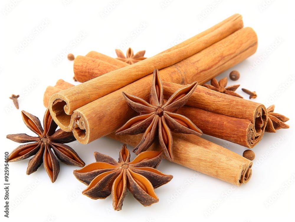 Ceylon cinnamon.Cinnamon sticks isolated on white background. Cinnamon roll and powder. Spicy spice for baking, desserts and drinks. Fragrant ground cinnamon. Close-up. cinnamon photography Ceylon cinnamon.Cinnamon sticks isolated on white background. Cinnamon roll and powder. Spicy spice for baking, desserts and drinks. Fragrant ground cinnamon. Close-up. cinnamon photography