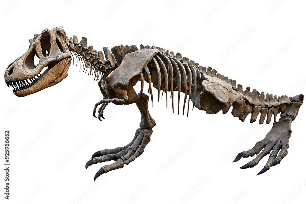 dinosaur bone fossil isolated on transparent background dinosaur bone fossil isolated on transparent background