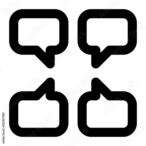 mass communication, communications, broadcast, bulk message, spamming, mass message outline icon