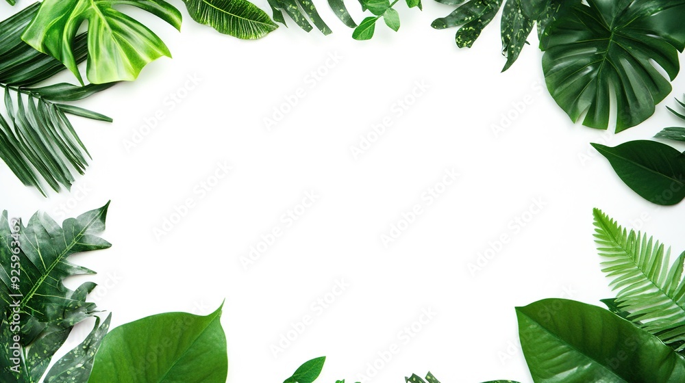 Whimsical Green Photo Frame with Wavy Edges and a Thin Rope - A Touch of Jungle Fantasy for Your Pictures Whimsical Green Photo Frame with Wavy Edges and a Thin Rope - A Touch of Jungle Fantasy for Your Pictures