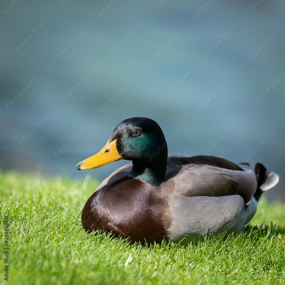 American black duck, AI generated American black duck, AI generated