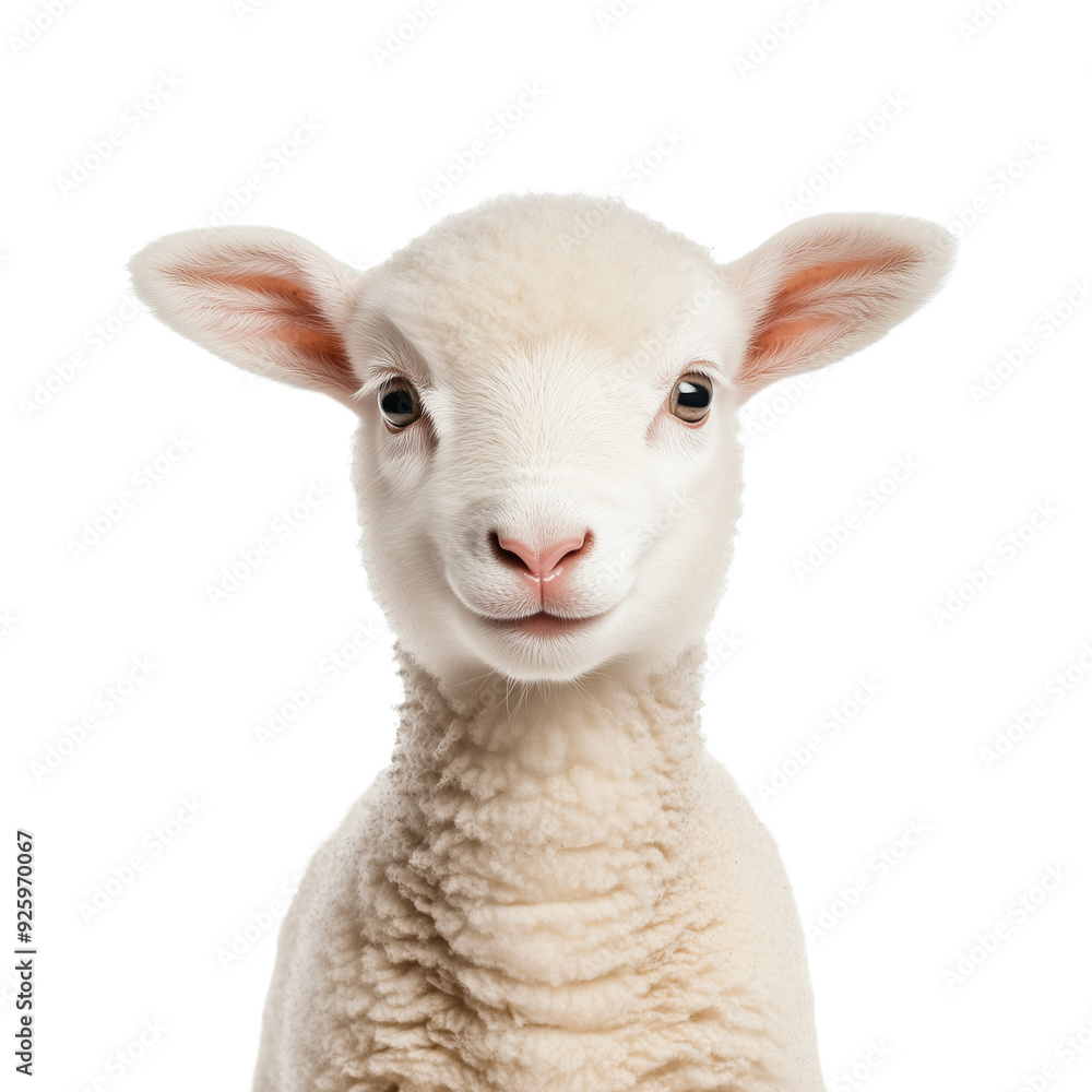 Fototapeta premium sheep isolated on transparent background