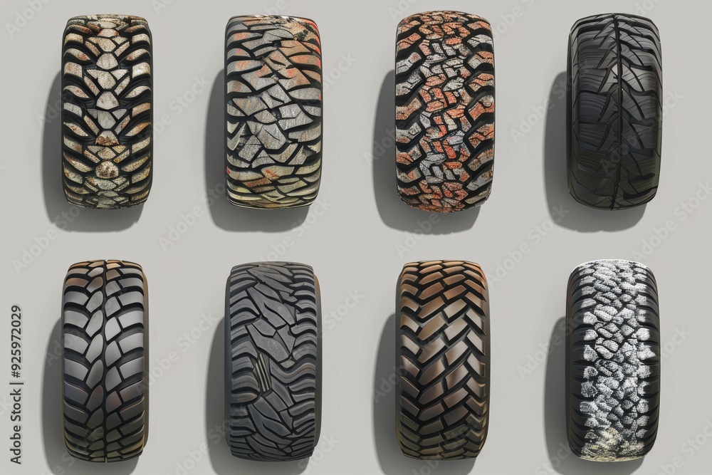 Detailed Comparison of Tire Tread Patterns for Off Road, Snow, and