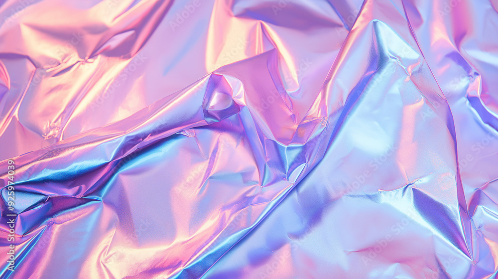 a soft, pastel-colored background with a glossy, iridescent texture reminiscent of holographic fabric a soft, pastel-colored background with a glossy, iridescent texture reminiscent of holographic fabric