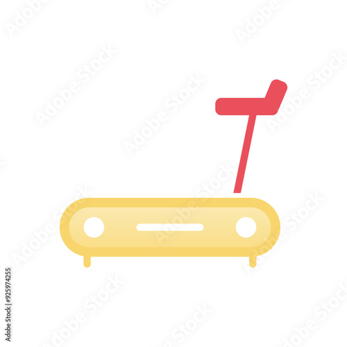 Treadmill vector icon