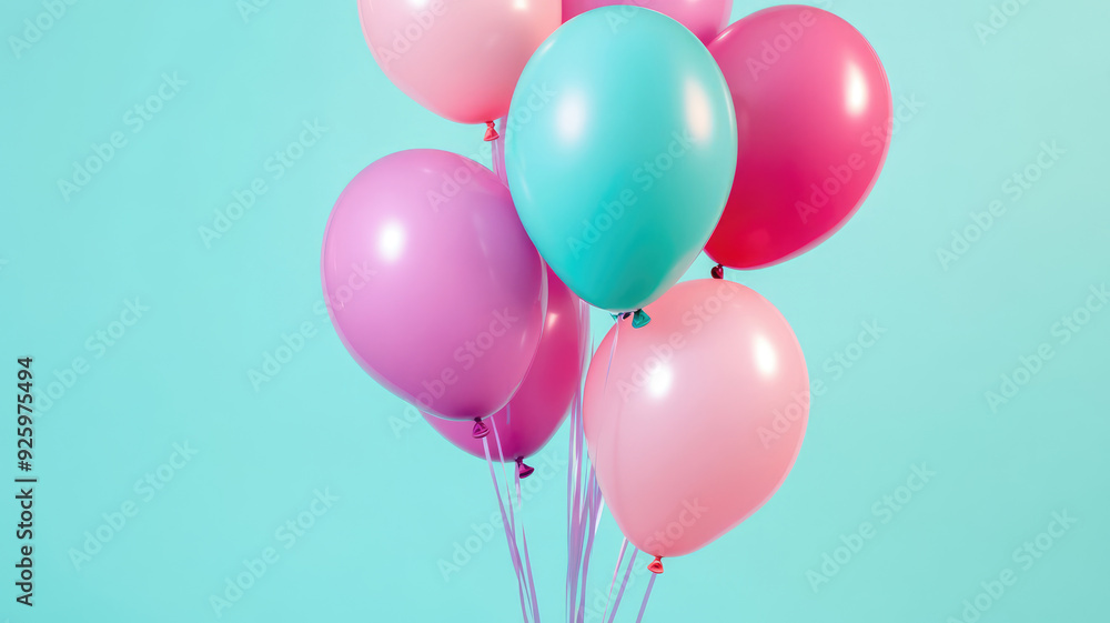 background with balloons, detailed and intricate image background with balloons, detailed and intricate image