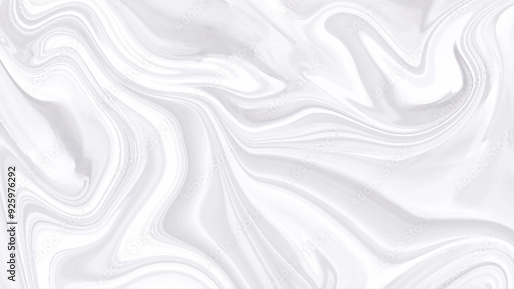 Fototapeta premium A seamless, vibrant gray and white abstract marble liquid pattern that simulates the natural swirls of marble stone.