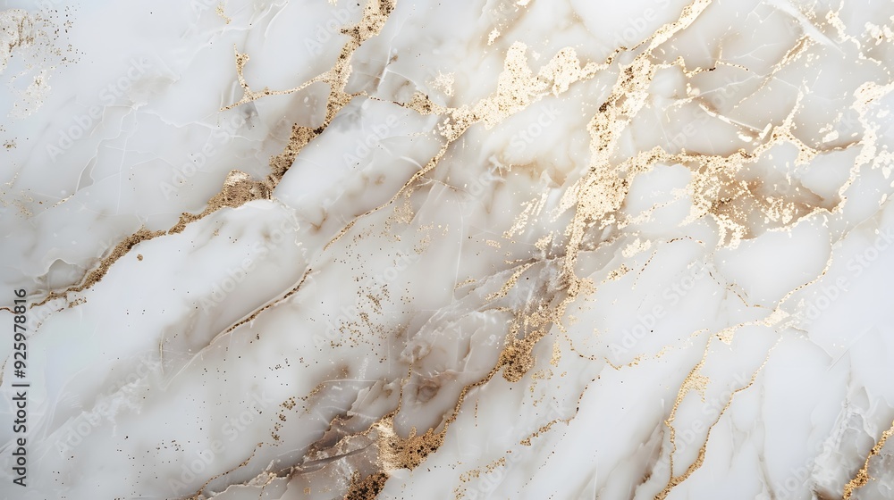 Close-up view of a white gold marble texture, highlighting its smooth surface and subtle variations in color, ideal for adding a touch of elegance to any design. Close-up view of a white gold marble texture, highlighting its smooth surface and subtle variations in color, ideal for adding a touch of elegance to any design.