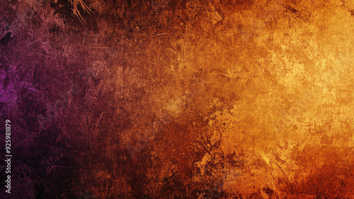 vintage elegance meets seasonal charm in a dark orange, brown, and purple abstract texture gradient. this cherry gold background offers ample space for design