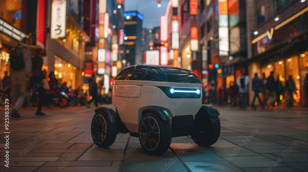 Autonomous Delivery Robot on City Streets Autonomous Delivery Robot on City Streets
