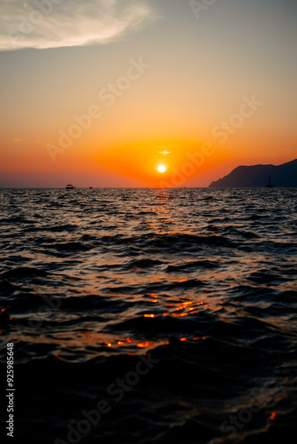 Sunset in Italy