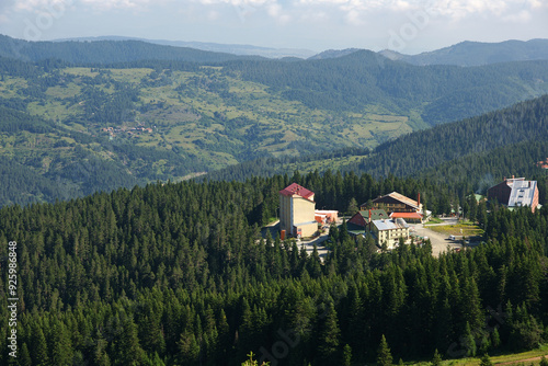 Ilgaz Mountain is in Kastamonu, Turkey. photo