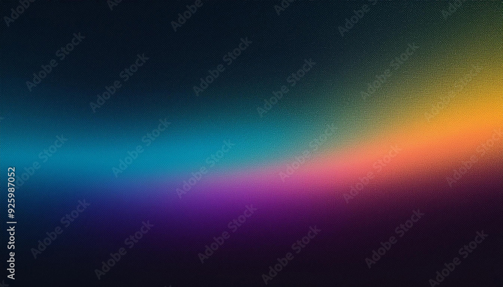 aurora borealis abstract grainy gradient landscape, dark background banner poster aurora borealis abstract grainy gradient landscape, dark background banner poster