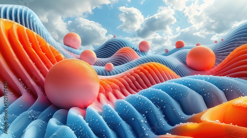 Abstract background, lots o...