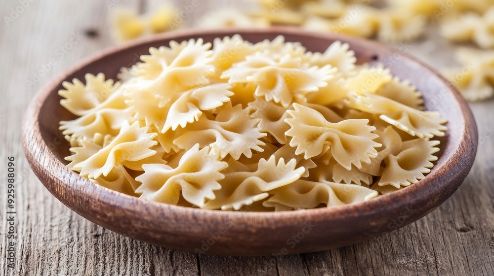 Delicious Italian Pasta in Black Pan on Dark Background with Copy Space, Top View Delicious Italian Pasta in Black Pan on Dark Background with Copy Space, Top View