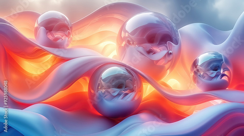 Abstract background, lots o...