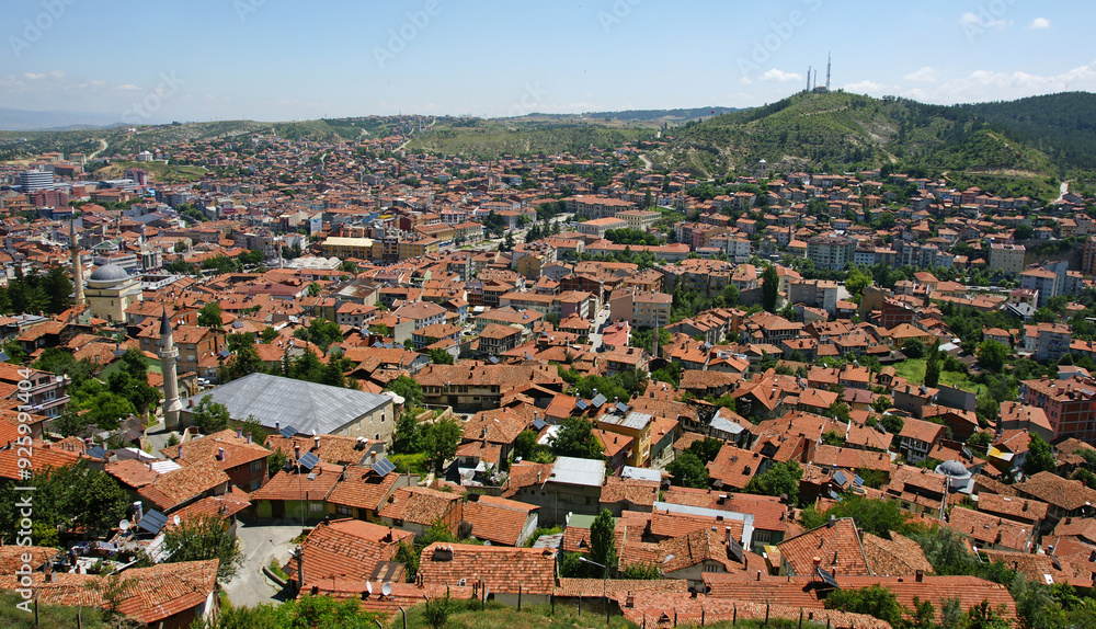 Obraz premium A view from Kastamonu, Turkey