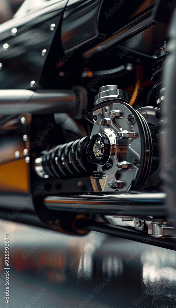 Precision Engineering of a Sports Car's Adjustable Suspension System for Enhanced Customization