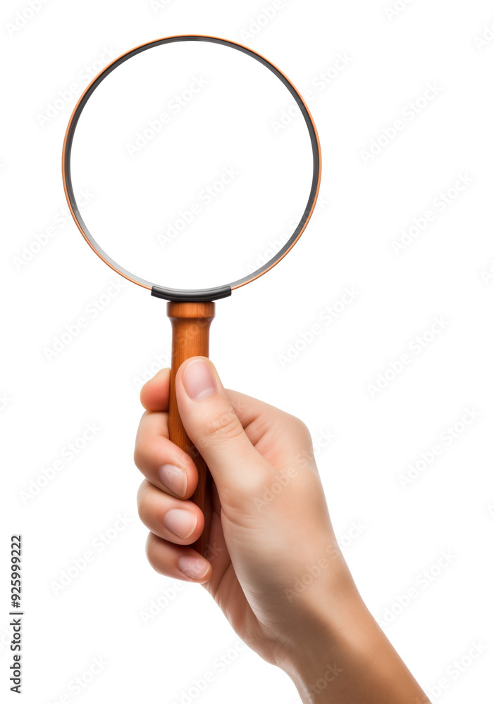 Hand Holding Magnifier Isolated on Transparent Background PNG
Hand Holding Magnifier Isolated on Transparent Background PNG