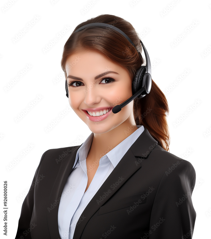 Female Tech Support or Technical Support Isolated on Transparent Background PNG
Female Tech Support or Technical Support Isolated on Transparent Background PNG