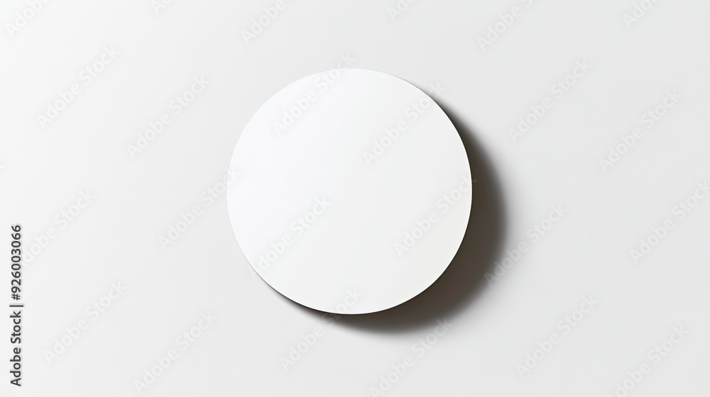 A round white object on a white background. Perfect for showcasing your product or design on a clean and simple backdrop. A round white object on a white background. Perfect for showcasing your product or design on a clean and simple backdrop.