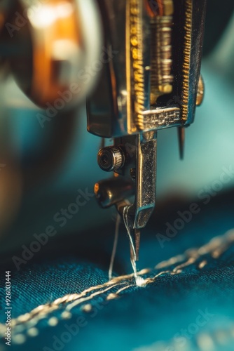 Close up of sewing, AI generated Image