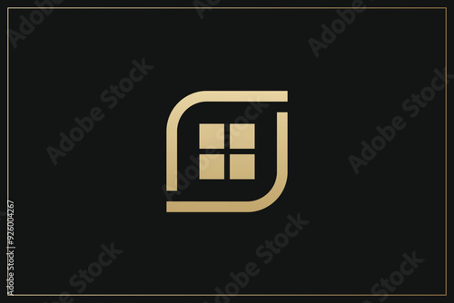 Home Building Logo Modern Structure