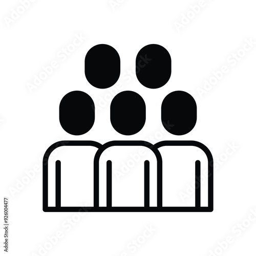 Voters vector icon