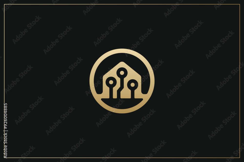 Home Building Logo Modern Structure Home Building Logo Modern Structure