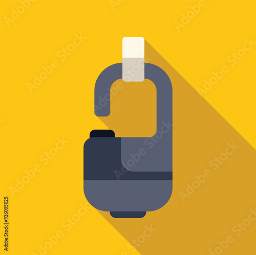 Electronic key card hanging on a wall hook, allowing guests to easily access power in their hotel room