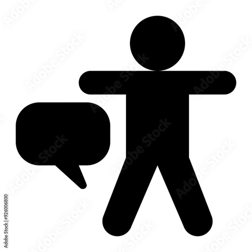 body language, non verbal, communication, gesture, sign language, human communication solid or glyph icon