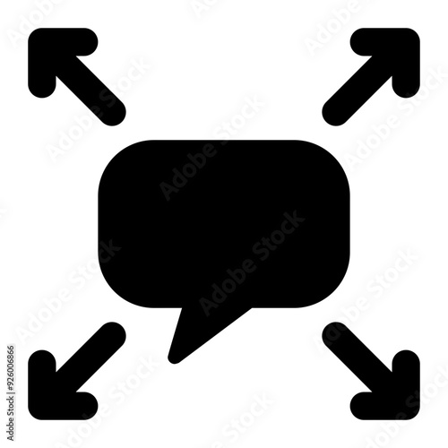 broadcast message, bulk message, mass message, sending message, spamming, communication center, communications solid or glyph icon
