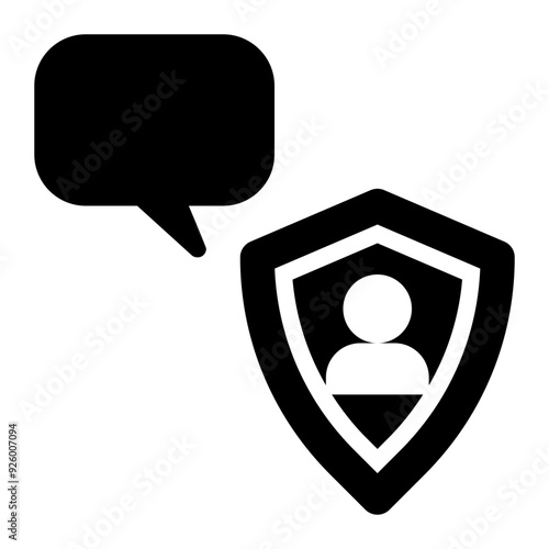 defensive communication, defensiveness, communications, secure communication, communication policy, protection, privacy solid or glyph icon
